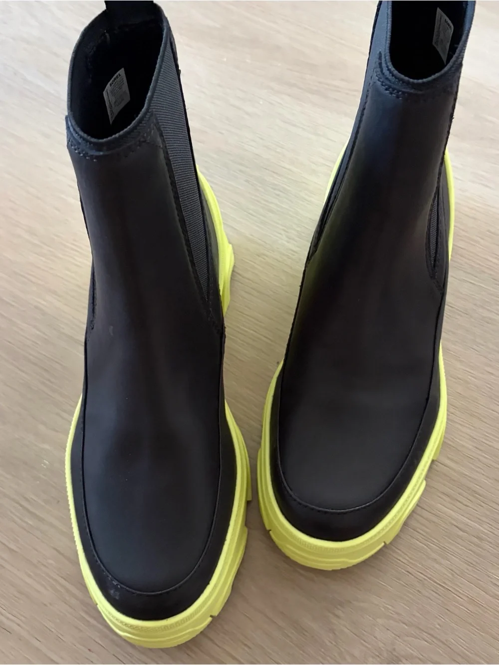 Sorel Women's Brex Chelsea Boots Waterproof Leather Size 8 NEW